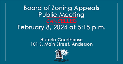 2.8.2024 BZA Meeting Cancelled